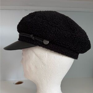 Brixton Black Textured women’s Hat, Black, Small